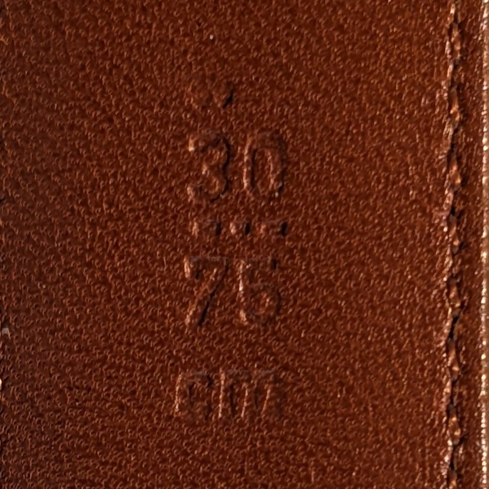 Coach British Tan Leather Belt - Picture 2 of 8